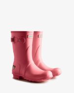 Hunter Women's Disney Short Rain Boots Pink Shiver - Image 3