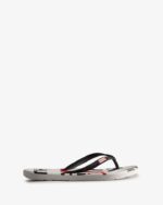 Hunter Women's Exploded Logo Flip Flops Black - Image 2
