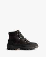 Hunter Women's Explorer Insulated Lace-Up Commando Boots Black - Image 2