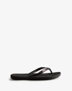 Hunter Women's Flip Flops Black - Image 2
