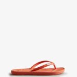 Hunter Women's Flip Flops Sun-Cup Orange