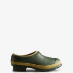 Hunter Women's Gardener Clogs Vintage Green