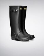Hunter Women's Huntress Wide Leg Rain Boots Black - Image 3