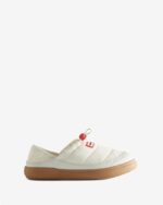 Hunter Women's In/Out Insulated Slipper White Willow-Gum