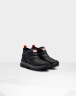 Hunter Women's Insulated Ankle Snow Boots Black - Image 3