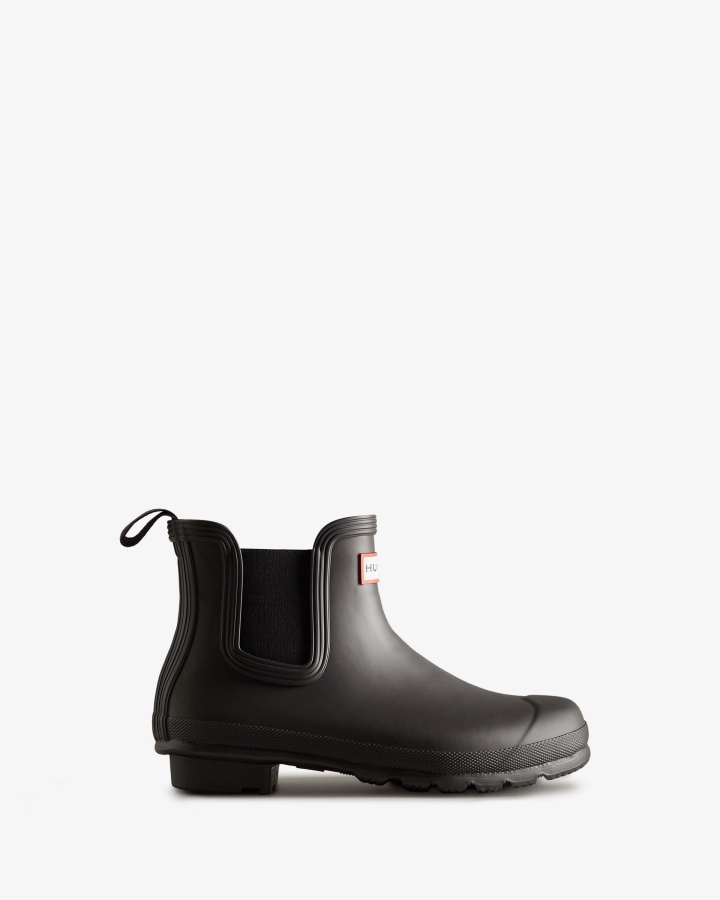 hunter_womens_insulated_chelsea_boots_black.jpg Hunter Women's Insulated Chelsea Boots Black - Image 1