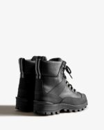 Hunter Women's Insulated Leather Commando Boots Black - Image 4