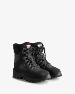 Hunter Women's Insulated Recycled Polyester Commando Boots Black - Image 4