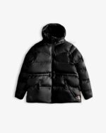 Hunter Women's Insulated Rubberized A-Line Puffer Jacket Black - Image 3