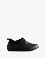 Hunter Women's Insulated Vegan Shearling Shoe Black - Image 2