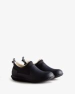 Hunter Women's Insulated Vegan Shearling Shoe Hunter Navy - Image 3