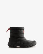 Hunter Women's Intrepid Insulated Short Snow Boots Black