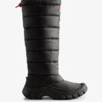 Hunter Women's Intrepid Insulated Tall Snow Boots Black