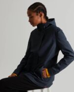 Hunter Women's Lightweight Waterproof Jacket Navy - Image 3