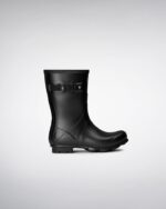 Hunter Women's Norris Field Short Rain Boots Black - Image 2