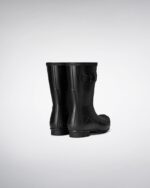 Hunter Women's Norris Field Short Rain Boots Black - Image 4