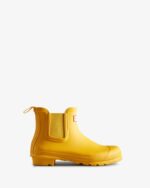 Hunter Women's Original Chelsea Boots Yellow - Image 2