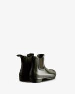 Hunter Women's Original Gloss Chelsea Boots Dark Olive - Image 4