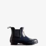 Hunter Women's Original Gloss Chelsea Boots Navy