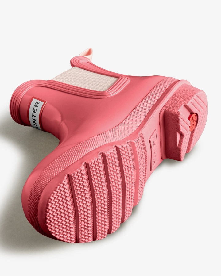 Hunter Women's Original Gloss Chelsea Boots Pink Shiver-Salt Pink - Image 5