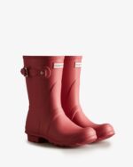 Hunter Women's Original Short Rain Boots Glenmore Rose - Image 3