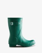 Hunter Women's Original Short Rain Boots Teal Thaw - Image 2