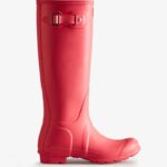 Hunter Women's Original Tall Rain Boots Rowan Pink