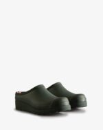 Hunter Women's Play Clogs Arctic Moss Green - Image 3