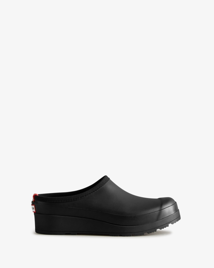 hunter_womens_play_clogs_black.jpg Hunter Women's Play Clogs Black - Image 1