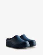 Hunter Women's Play Clogs Kerhuelen Navy - Image 3