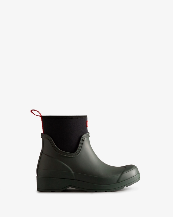 hunter_womens_play_short_neoprene_rain_boots_arctic_moss_green.jpg Hunter Women's Play Short Neoprene Rain Boots Arctic Moss Green - Image 1