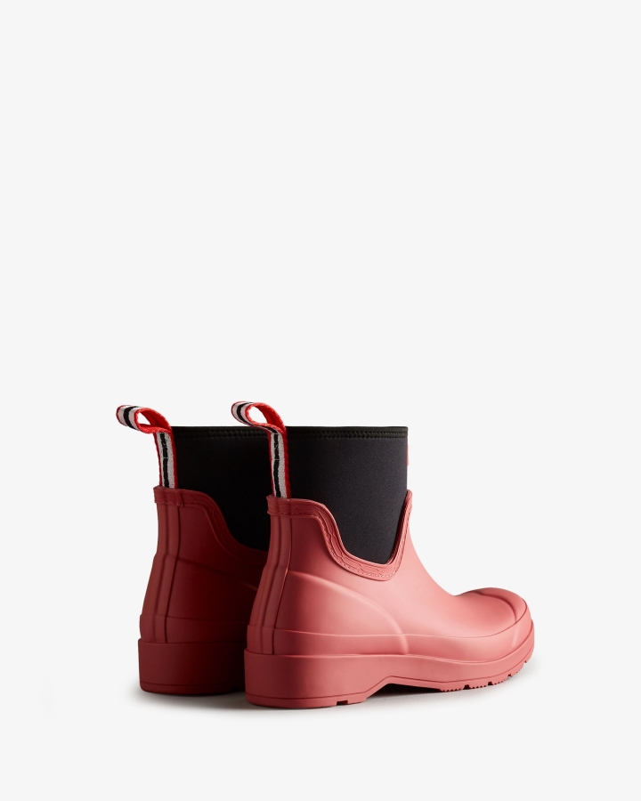 Hunter Women's Play Short Neoprene Rain Boots Glenmore Rose - Image 4
