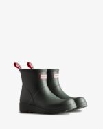 Hunter Women's Play Short Rain Boots Arctic Moss Green - Image 3