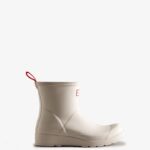 Hunter Women's Play Short Rain Boots Cast Pale Grey