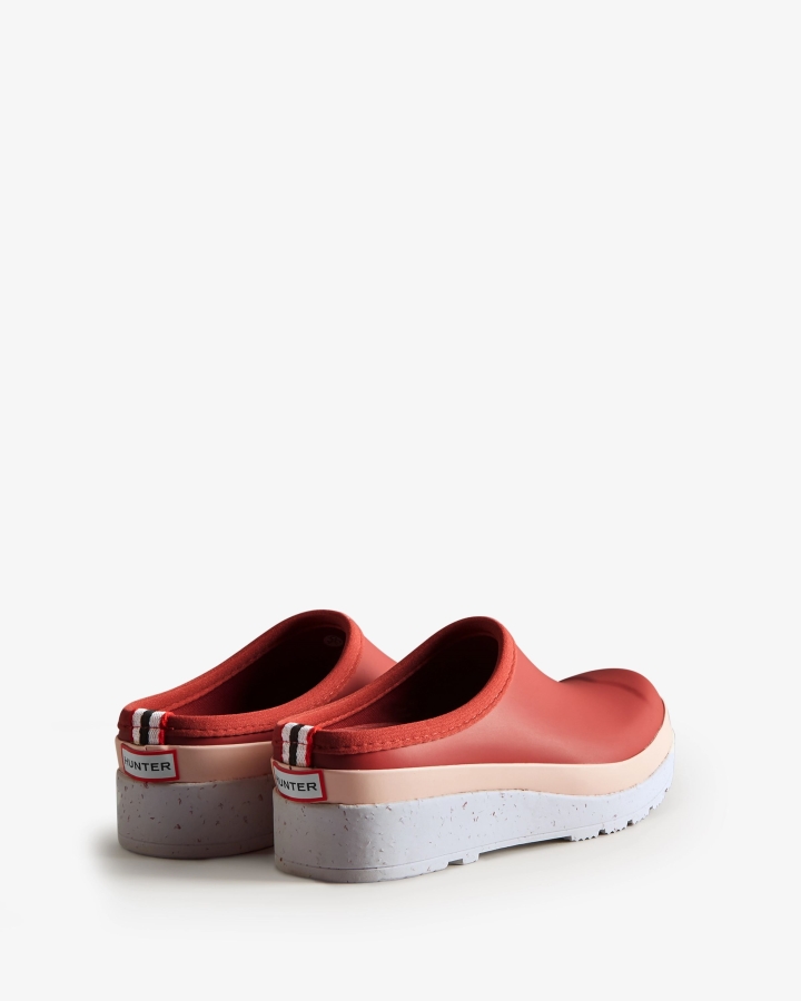 Hunter Women's Play Speckle Sole Clogs Glenmore Rose-Azalea Pink - Image 4