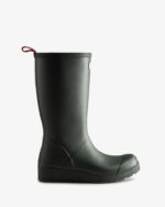 Hunter Women's Play Tall Rain Boots Arctic Moss Green - Image 2