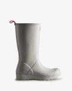 Hunter Women's Play Tall Rain Boots Zinc Grey