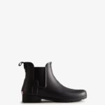 Hunter Women's Refined Slim Fit Chelsea Boots Black