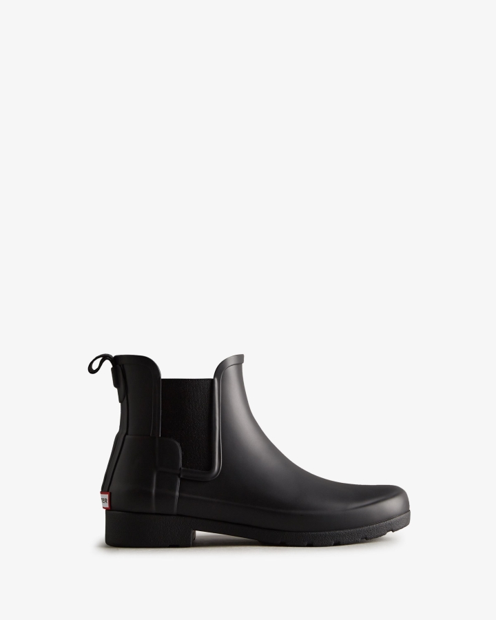 hunter_womens_refined_slim_fit_chelsea_boots_black.jpg Hunter Women's Refined Slim Fit Chelsea Boots Black - Image 1