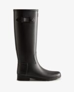 Hunter Women's Refined Slim Fit Rain Boots Black