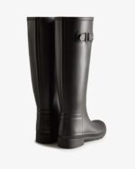 Hunter Women's Refined Slim Fit Rain Boots Black - Image 4