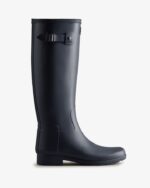 Hunter Women's Refined Slim Fit Tall Rain Boots Navy - Image 2