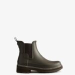 Hunter Women's Refined Stitch Detail Chelsea Boots Bitter Chocolate