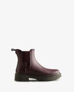 Hunter Women's Refined Stitch Detail Chelsea Boots Chestnut Crust Brown - Image 2