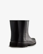 Hunter Women's Refined Stitch Detail Short Rain Boots Black - Image 4