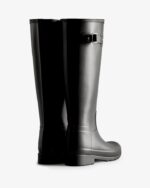 Hunter Women's Refined Tall Rain Boots Black - Image 4