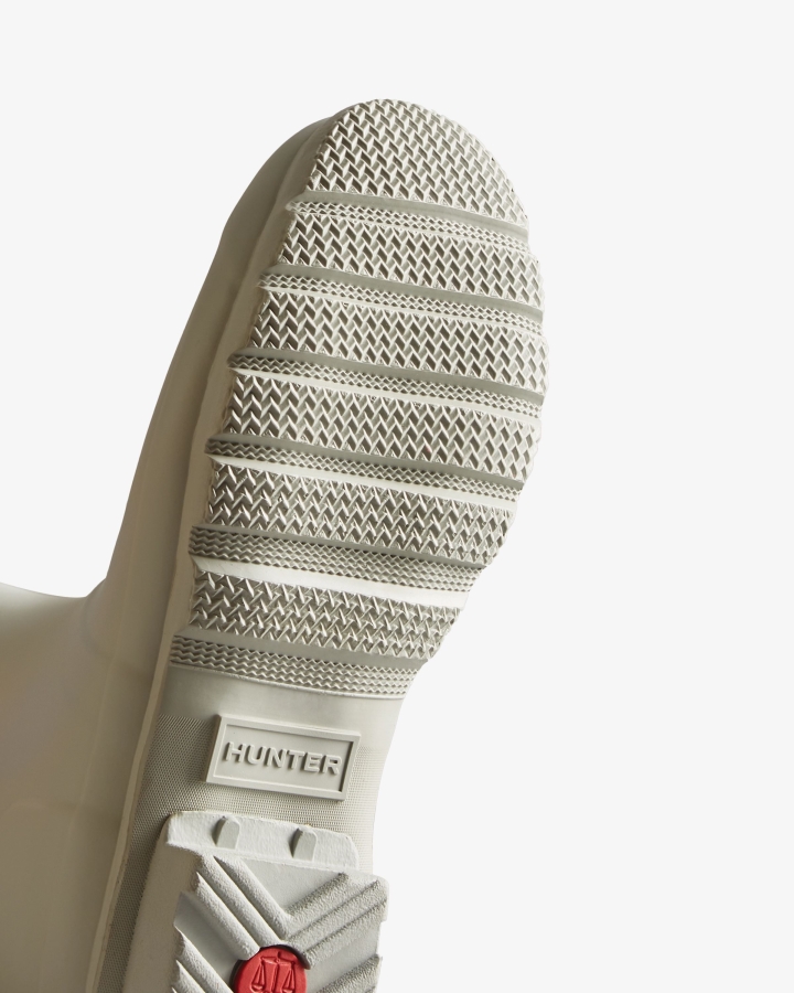 Hunter Women's Short Back Adjustable Rain Boots Ice Grey-Urban Grey - Image 5