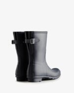 Hunter Women's Short Back Adjustable Rain Boots Navy - Image 4