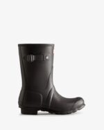 Hunter Women's Short Insulated Rain Boots Black - Image 2