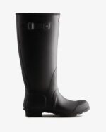 Hunter Women's Tall Wide Fit Rain Boots Black - Image 2